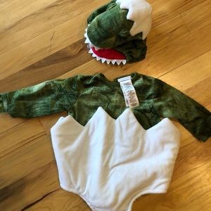 Pottery Barn Kids Dino costume 12-24 m